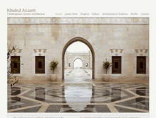 Tablet Screenshot of khaledazzam.net
